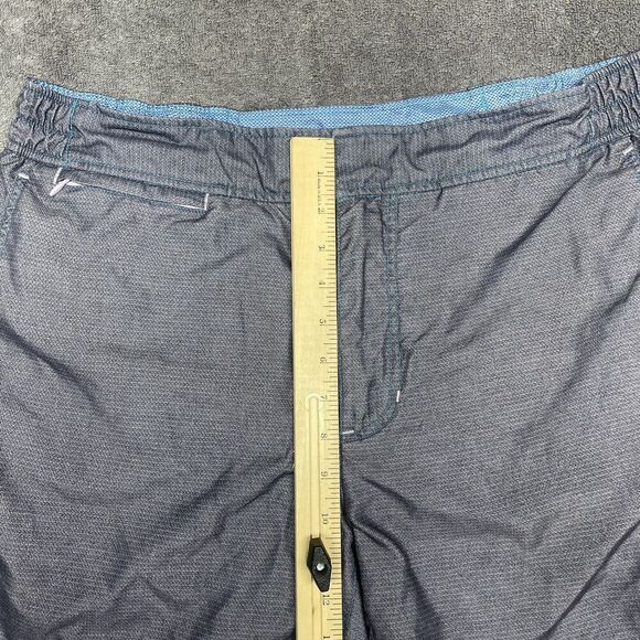 Robert Graham Oceanview Lined Bathing Suit Trunks Snap Drawstring 36 Surf Swim - Picture 5 of 9